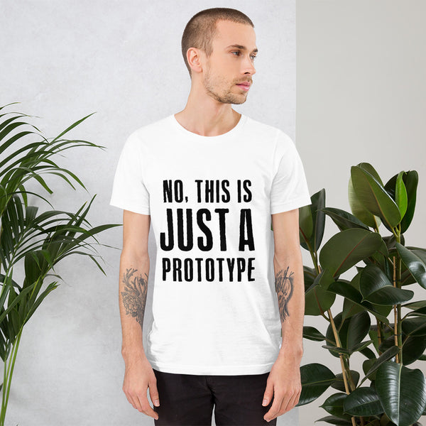 No, this is just a prototype men's white t-shirt